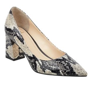Marc Fisher Snakeskin Print Heels